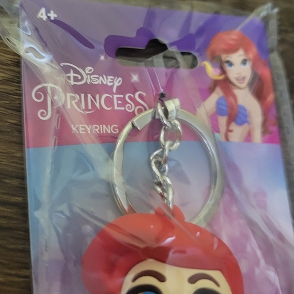 2/$10 Ariel 3D Keychain Little Mermaid Disney Princess NEW Bag Charm - Picture 3 of 6